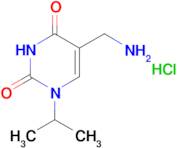 5-(aminomethyl)-1-isopropylpyrimidine-2,4(1H,3H)-dione hydrochloride