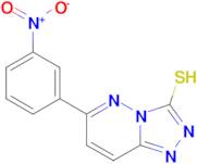 6-(3-nitrophenyl)-[1,2,4]triazolo[4,3-b]pyridazine-3-thiol