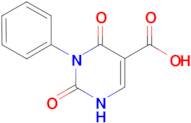 2,4-dioxo-3-phenyl-1,2,3,4-tetrahydropyrimidine-5-carboxylic acid