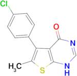 5-(4-chlorophenyl)-6-methylthieno[2,3-d]pyrimidin-4(3H)-one