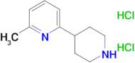 2-methyl-6-(piperidin-4-yl)pyridine dihydrochloride