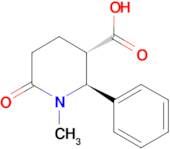 (2S,3S)-1-methyl-6-oxo-2-phenylpiperidine-3-carboxylic acid