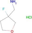 1-(3-fluorooxolan-3-yl)methanamine hydrochloride