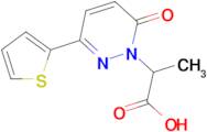 2-[6-oxo-3-(thiophen-2-yl)-1,6-dihydropyridazin-1-yl]propanoic acid