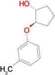 (1R,2R)-2-(3-methylphenoxy)cyclopentan-1-ol