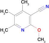 2-methoxy-4,5,6-trimethylpyridine-3-carbonitrile