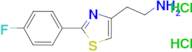 2-[2-(4-fluorophenyl)-1,3-thiazol-4-yl]ethan-1-amine dihydrochloride