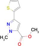 Methyl 1-methyl-3-(thiophen-2-yl)-1H-pyrazole-5-carboxylate