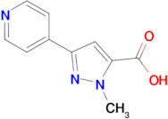 1-methyl-3-(pyridin-4-yl)-1H-pyrazole-5-carboxylic acid