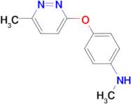 N-methyl-4-((6-methylpyridazin-3-yl)oxy)aniline