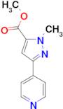 methyl 1-methyl-3-(pyridin-4-yl)-1H-pyrazole-5-carboxylate