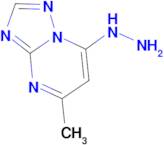 7-hydrazinyl-5-methyl-[1,2,4]triazolo[1,5-a]pyrimidine