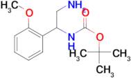 tert-butyl N-[2-amino-1-(2-methoxyphenyl)ethyl]carbamate