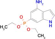 diethyl (4-amino-1H-indol-6-yl)phosphonate