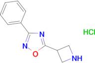 5-azetidin-3-yl-3-phenyl-1,2,4-oxadiazole hydrochloride