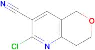 2-chloro-5H,7H,8H-pyrano[4,3-b]pyridine-3-carbonitrile