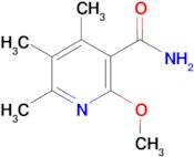 2-methoxy-4,5,6-trimethylpyridine-3-carboxamide