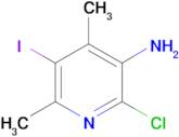 2-chloro-5-iodo-4,6-dimethylpyridin-3-amine