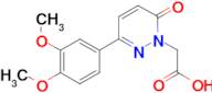 2-[3-(3,4-dimethoxyphenyl)-6-oxo-1,6-dihydropyridazin-1-yl]acetic acid