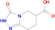 3-oxo-2H,3H,5H,6H,7H,8H-[1,2,4]triazolo[4,3-a]pyridine-6-carboxylic acid