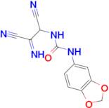 3-[(1Z)-2-amino-1,2-dicyanoeth-1-en-1-yl]-1-(2H-1,3-benzodioxol-5-yl)urea