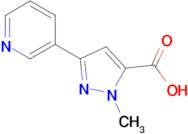 1-methyl-3-(pyridin-3-yl)-1H-pyrazole-5-carboxylic acid