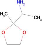 1-(2-methyl-1,3-dioxolan-2-yl)ethan-1-amine