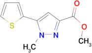 methyl 1-methyl-5-(thiophen-2-yl)-1H-pyrazole-3-carboxylate