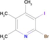 2-bromo-3-iodo-4,5,6-trimethylpyridine