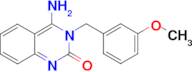4-imino-3-[(3-methoxyphenyl)methyl]-1,2,3,4-tetrahydroquinazolin-2-one
