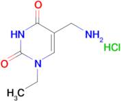 5-(aminomethyl)-1-ethylpyrimidine-2,4(1H,3H)-dione hydrochloride