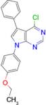 4-chloro-7-(4-ethoxyphenyl)-5-phenyl-7H-pyrrolo[2,3-d]pyrimidine