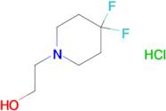 2-(4,4-difluoropiperidin-1-yl)ethan-1-ol hydrochloride