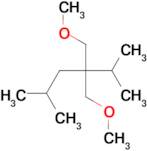 1-methoxy-2-(methoxymethyl)-4-methyl-2-(propan-2-yl)pentane