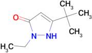 3-(tert-butyl)-1-ethyl-1H-pyrazol-5-ol