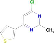 4-chloro-2-methyl-6-(thiophen-3-yl)pyrimidine