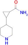 2-(piperidin-4-yl)cyclopropane-1-carboxamide