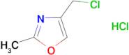 4-(chloromethyl)-2-methyl-1,3-oxazole hydrochloride