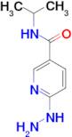 6-hydrazinyl-N-(propan-2-yl)pyridine-3-carboxamide