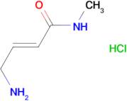 (2E)-4-amino-N-methylbut-2-enamide hydrochloride