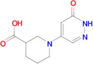 1-(6-hydroxypyridazin-4-yl)piperidine-3-carboxylic acid