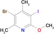 3-bromo-5-iodo-6-methoxy-2,4-dimethylpyridine