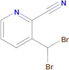 3-(Dibromomethyl)picolinonitrile