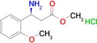 (S)-Methyl 3-amino-3-(2-methoxyphenyl)propanoate hydrochloride