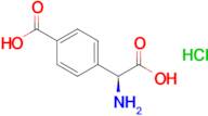 (S)-4-(Amino(carboxy)methyl)benzoic acid hydrochloride