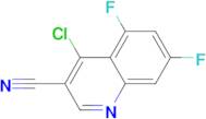 4-CHLORO-5,7-DIFLUORO-QUINOLINE-3-CARBONITRILE