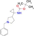 TERT-BUTYL (1-(1-BENZYLPYRROLIDIN-3-YL)CYCLOPROPYL)CARBAMATE