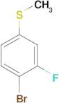 (4-BROMO-3-FLUOROPHENYL)(METHYL)SULFANE