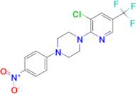 1-[3-chloro-5-(trifluoromethyl)pyridin-2-yl]-4-(4-nitrophenyl)piperazine