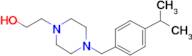 2-(4-([4-(propan-2-yl)phenyl]methyl)piperazin-1-yl)ethan-1-ol